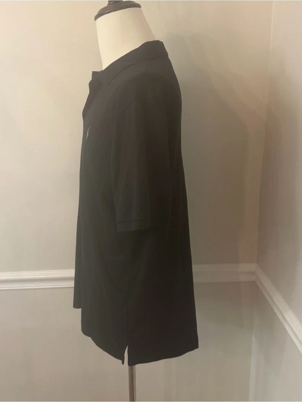 Polo ralph lauren black polo shirt- Size large